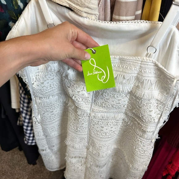 Sam Edelman Fringe White Dress - Picture 3 of 4